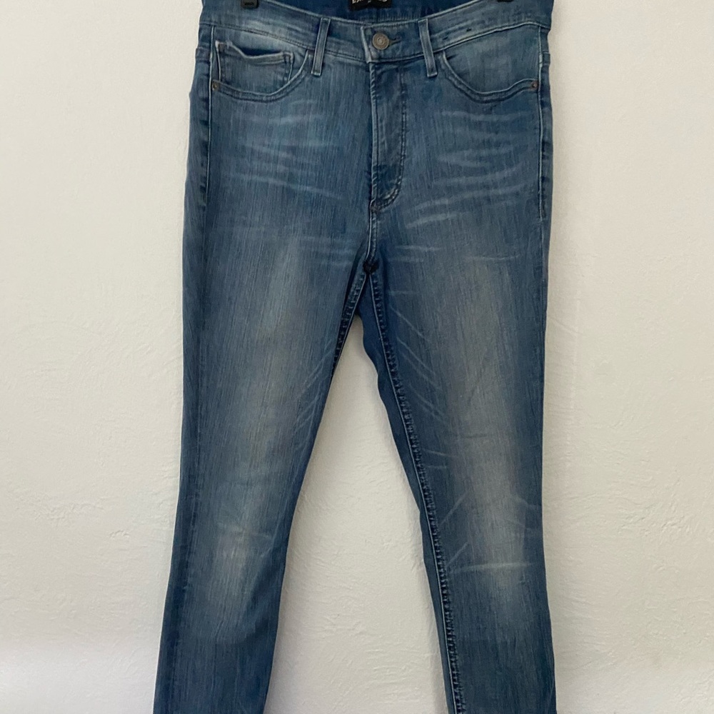 EXPRESS Jeggings Light Distressed Wash Size 10